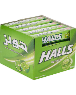34g x 20s Halls Tube Lime