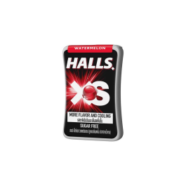 12.6g x 12s Halls XS Sugar Free Watermelon