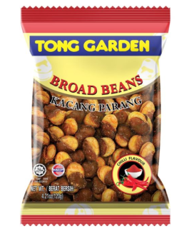 120g x 12pkt Tong Garden Chilli Broad Beans