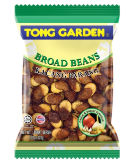 120g x 12pkt Tong Garden Onion & Garlic Broad Beans