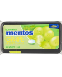 17.5g x 12s Mentos Fruit Mint Grape