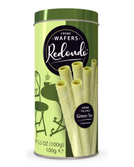100g x 4btl Redondo Wafer Stick Green Tea (Halal)