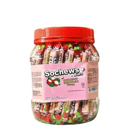 9g x 100s Sochews Bars Lychee Chewy Candy